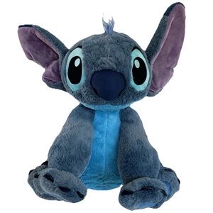 Stitch Plush 16” Kids Toy Disney Kawaii Stuffed Animal Collectible Blue Alien